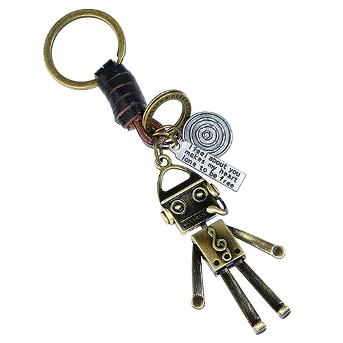 Holibanna Roboter-schlüsselanhänger Kreativ Scifi-halter Anhänger Aus Charm-schlüsselring Taschenschmuck Geburtstagsgeschenk von Holibanna