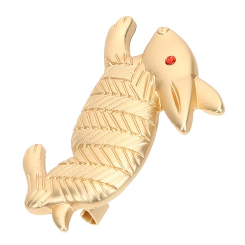 Holibanna Rote augen hasenbrosche Metall Pin mit Sicherem Verschluss Elegante Tierbrosche für Damen Kleidung und Rucksäcke Modisches Schmuckaccessoire für Alltag und Besondere Anlässe von Holibanna