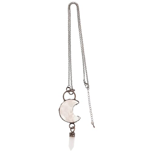 Holibanna Mondanhänger Halskette Damen Kupfer Charm Halsschmuck Trendiges Design Alltags Tragen Anlässe Passend von Holibanna