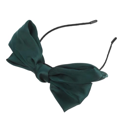 Holibanna Satin Haarband mit Großer Schleife Damen Haarreif Vintage Stil Doppellagiges Schleifenband Elegantes Glattes Haaraccessoire für Frauen Mädchen Modisches Haarschmuck für Alltag und von Holibanna