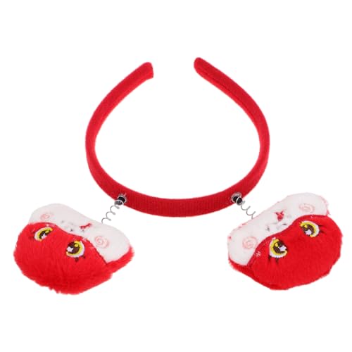 Holibanna Frauen Schlange Stirnband 2025 Neue Jahr Party Favors Plüsch Schlange Haar Band Weihnachten Stirnband von Holibanna