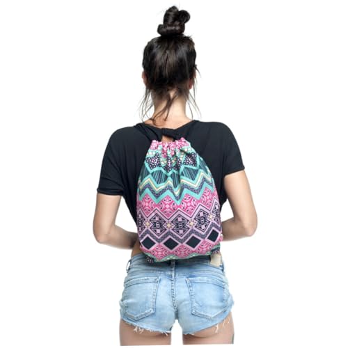 Holibanna Kordelzugbeutel Aus Polyester Faltbare Umhängetasche Bedruckte Mehrzweck-Aufbewahrungstasche Für Heimwerker Und Schulausflüge von Holibanna