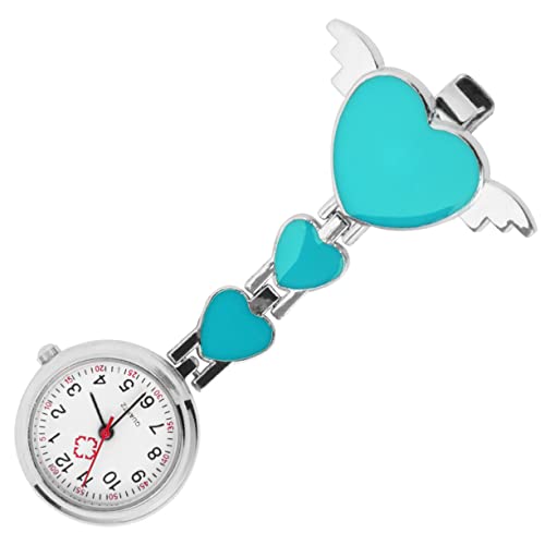 Holibanna Pulsuhr Krankenschwester Taschenuhr Mit Kette Krankenschwester Uhr Mini Taschenuhr Anstecknadel Krankenschwester Armbanduhr Pflege Uhr Ansteckpin Mode Mann Schwesterntisch von Holibanna