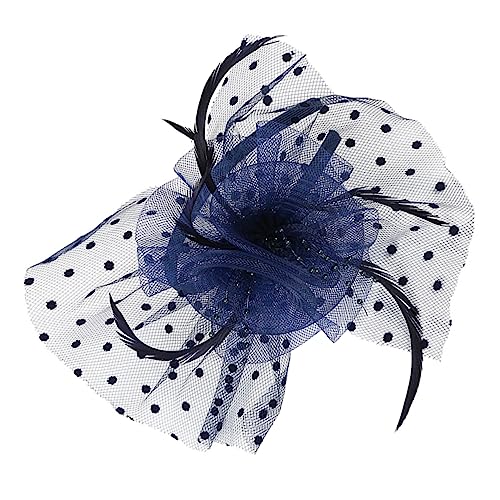 Holibanna Vintage Lace Fascinator Hut Mit Netz Für Damen Elegantes Haaraccessoire Für Hochzeiten Karneval Und Halloween Party Und Festivalzubehör von Holibanna