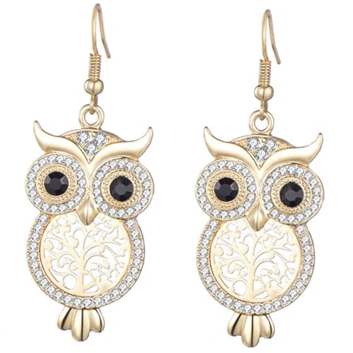 Holibanna Stilvolle Eulen Ohrringe Damen Baum Anhänger Dangle Ohrschmuck Modisch Komfortabel Vielseitig für Alltag Festlichkeiten Holibanna Stilvolle Eulen Ohrringe Damen Baum Anhänger Dangle Ohrschmuck Modisch Komfortabel Vielseitig für Alltag Festlichkeiten von Holibanna