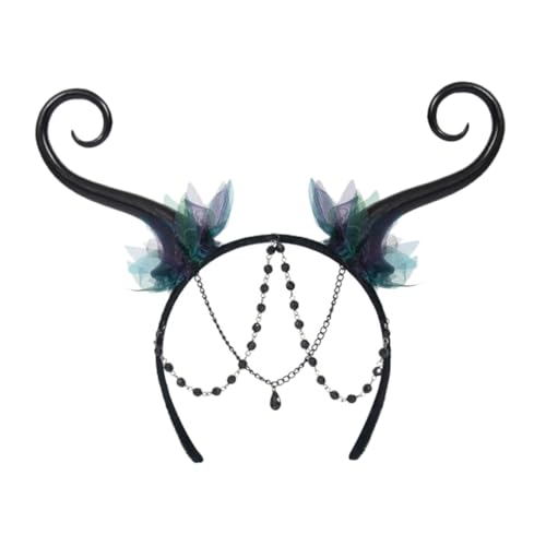 Holibanna Stirnband Fee Antenne Mit Anhänger Für Mädchen Dress up Kopfbedeckung Partyaccessoire Für Frauen Feenkostüm Kopfbedeckungsschmuck von Holibanna