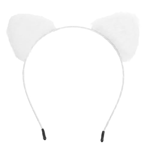 Holibanna Stirnband mit Katzenohren Zubehör für Katzenkostüme tierisches Spa-Stirnband Katzenohren Haarband Katzenohren Stirnband Katzenohren Kostümzubehör Ohren-Stirnband Plüsch Weiß Holibanna Stirnband mit Katzenohren Zubehör für Katzenkostüme tierisches Spa-Stirnband Katzenohren Haarband Katzenohren Stirnband Katzenohren Kostümzubehör Ohren-Stirnband Plüsch Weiß von Holibanna