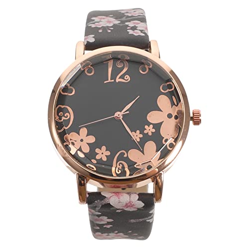 Holibanna Stylische Damen Quarz Uhr mit Dekorativem Design Eleganter Armbanduhr für Täglichen Gebrauch Hautfreundliches Material für Freizeit Besondere Anlässe von Holibanna