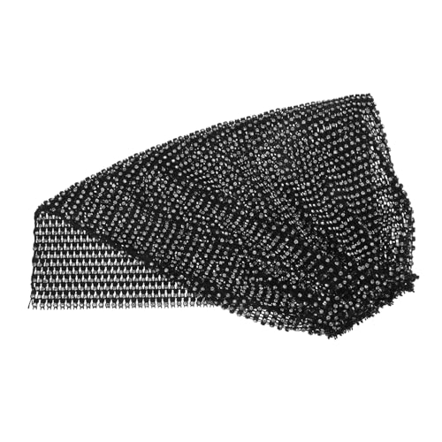 Holibanna Stylisches Elastisches Netz Headband mit Funkelnden Strasssteinen Reflektierend für Erhöhte Sichtbarkeit Vielseitig als Stirnband oder Mütze Tragbar für Nachtclub Festival und von Holibanna
