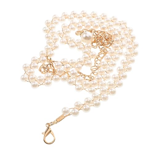 Holibanna Taillenkette für Damen Verstellbarer Mehrlagiger Gürtel mit Doppelschichtigen Kunstperlen Modisches Accessoire für Abendkleider Vielseitig Kombinierbar Feminine von Holibanna