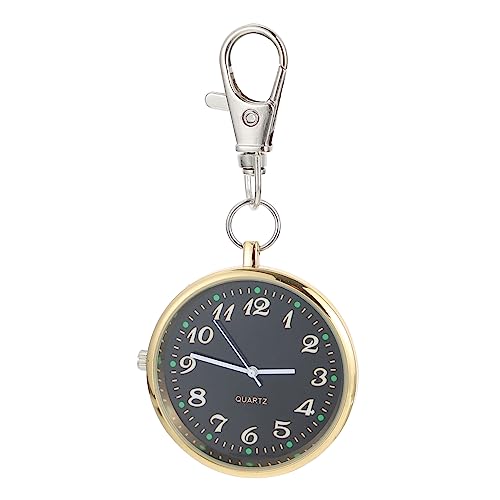 Holibanna Schlüssellicht Unisex Hängeuhr Taschenuhr Für Senioren Muschel Zufällige Farbe von Holibanna
