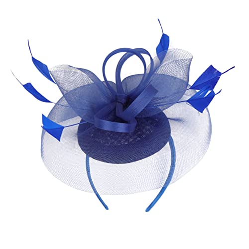 Holibanna Tea Party Fascinator Haarreif Mit Blumen Und Tüll Für Hochzeiten Feste Und Teepartys Elegantes Damenaccessoire Für Besondere Anlässe Und Fotoshootings von Holibanna