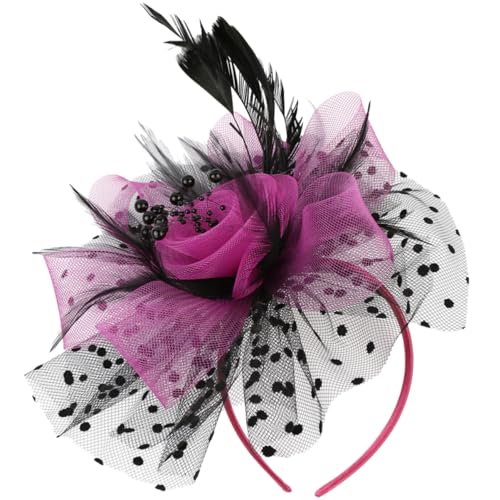Holibanna Tea Party Fascinator Hut Mit Bunten Federn Und Abnehmbarem Haarclip Eleganter Kopfschmuck Für Hochzeiten Bankette Und Besondere Anlässe von Holibanna