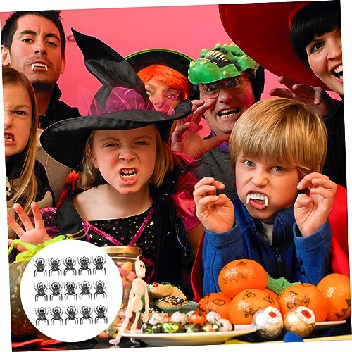 Holibanna Teiliges Halloween Anhänger Spinnen Charms Langlebiger Legierung DIY Schmuck Zubehör für Halsketten und Dekoration für Halloween Party und Bastelprojekte von Holibanna