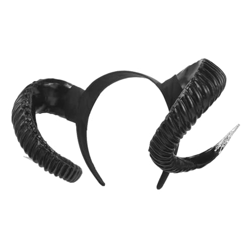 Holibanna Teufelshorn Haarband Cosplay Kopfbedeckung für Erwachsene Lustiges Festival Stirnband für Frauen und Männer für Halloween Partys und Feierlichkeiten von Holibanna