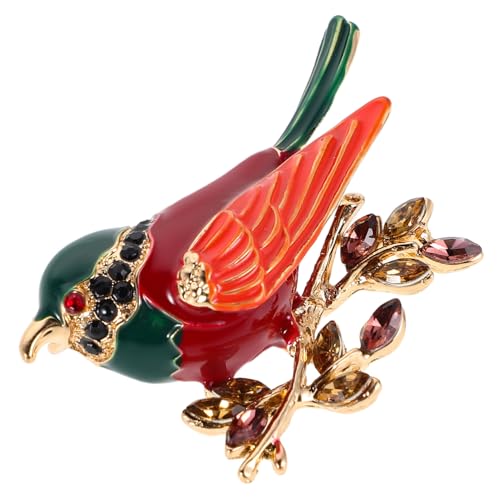 Holibanna Tierbrosche Vogel Anstecknadel Robustem Zinklegierung mit Funkelnden Strasssteinen Reversnadel für Mantel und Jacke Elegantes Accessoire für Damen und Herren Holibanna Tierbrosche Vogel Anstecknadel Robustem Zinklegierung mit Funkelnden Strasssteinen Reversnadel für Mantel und Jacke Elegantes Accessoire für Damen und Herren von Holibanna