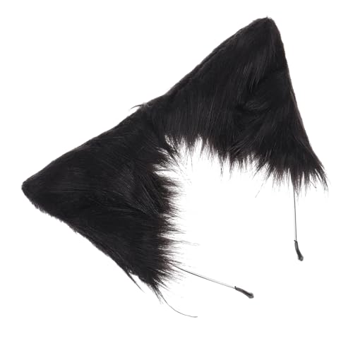 Holibanna Tierohren Stirnband Plüsch Metall Haarband Party Kopfbedeckung Geburtstag Cosplay Weihnachten Accessoire von Holibanna