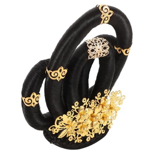 Holibanna Antikes Chinesisch Haarband Mit Chignon Haarteil Für Damen Cosplay Vintage Zubehör Für Bühne Hochzeit Party von Holibanna