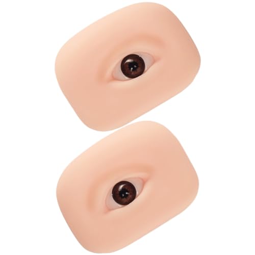Holibanna Übungshaut Für Augen-make-up Training Flexibler Silikonbogen Wiederverwendbare Übungstafel Für Lidschatten-praxis von Holibanna