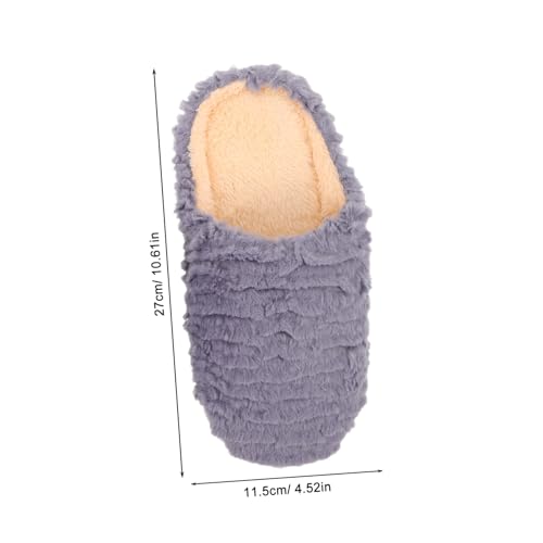 Holibanna Unisex Hausschuhe mit Rutschfester Geräuschloser Weicher Sohle für Drinnen Leichtes Warmes Design für Herbst Winter Frühling für Holzfußböden und Ruhige Bewegung von Holibanna