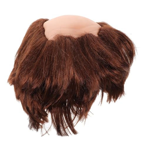 Holibanna Verkleiden Sie Einen Kahlen Hut Glatzkopf-kostümmütze Alte Herrenkostümmütze Performance-kopfbedeckung Kahle Kappe Kleines Kahles Kappen-make-up Coffee Hochtemperaturdraht von Holibanna