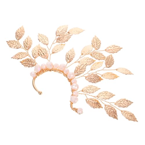 Holibanna Vintage Ohr Manschette Ohrclip Damen Nicht Piercing Ohrklemme mit Design und Strass Retro Schmuck für Frauen Verstellbarer Ohrclip Elegant und Langlebig für Abendkleider und von Holibanna