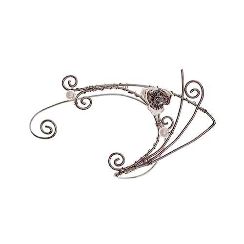 Holibanna Vintage Ohrclip Damen Elfen Design Kreativer nicht Durchbohrter Ohrschmuck Elegant für Frauen Mädchen Teens Geschenkidee von Holibanna