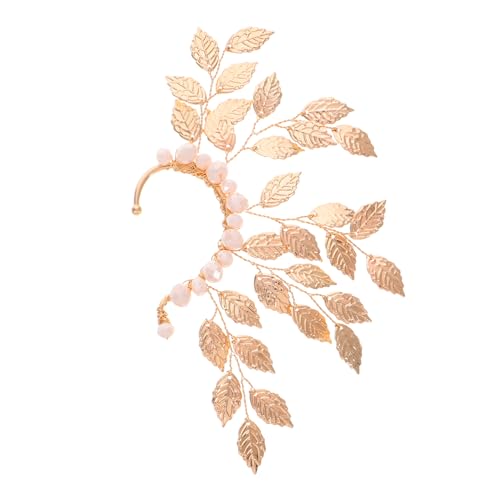 Holibanna Vintage Ohrclip Damen Metall Design mit Non Pierced Ohrklemme Handgefertigter Eleganter Ohrschmuck für Frauen Vielseitig Kombinierbar zu Abendkleid und Casual Langlebig von Holibanna