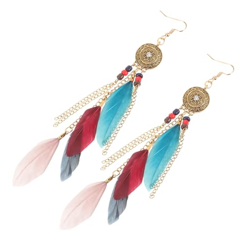 Holibanna Vintage Quasten Ohrringe Damen Boho Stil Leicht Legierung Anmutige Baumelnde Schmuckaccessoires für Alltag und Fest Holibanna Vintage Quasten Ohrringe Damen Boho Stil Leicht Legierung Anmutige Baumelnde Schmuckaccessoires für Alltag und Fest von Holibanna