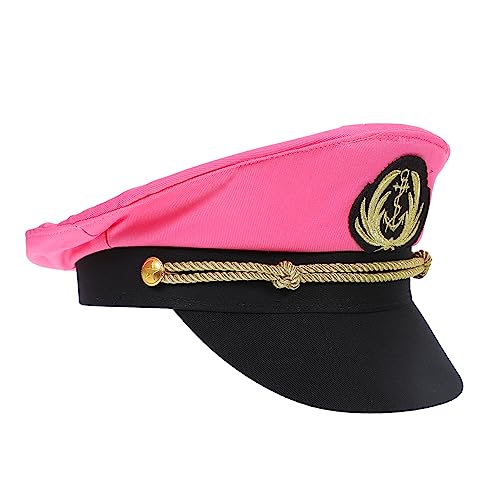 Holibanna Voll Bestickter Matrosenhut Kapitänsmütze Für änner Und Frauen Perfekt Für Kostümpartys Bühnenauftritte Und Anlässe von Holibanna