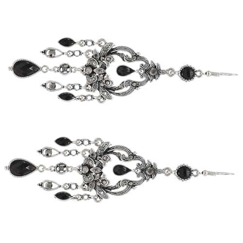 Holibanna Wasserfall Ohrhänger Damen Bohemian Ohrschmuck Ohr Tropfen Strass Steine Leicht Tragbar Für Alltag Party Urlaub von Holibanna