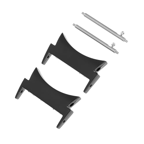 Holibanna Watch Band Adapter Ersatz Edelstahl Connector für Smartwatch Einfache Installation Kompatibel mit Herren Uhrenarmband Langlebiger Metallverbinder von Holibanna