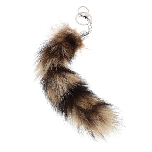 Holibanna Realistischer Faux-schlüsselanhänger Plüschtier Schlüsselanhänger Schwanzanhänger Für Cosplay von Holibanna
