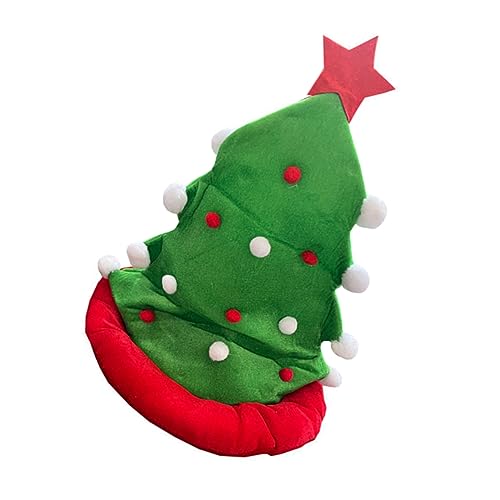 Holibanna Weihnachtsbaum-toer-mütze für Erwachsene Weihnachtsmütze Urlaubsmütze Dekorative Party-dekoration Hüte für Party-kostüm von Holibanna
