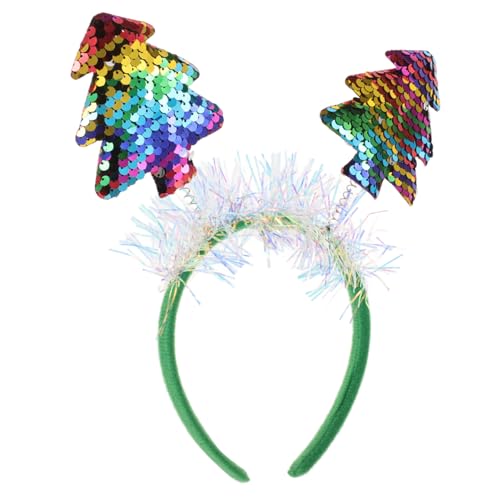Holibanna Farbenfrohes Weihnachtsbaum Haarband Leichtes Kopfband Für Mädchen Perfektes Weihnachtsaccessoire Für Feiertagsfeiern Einzigartiges Design Für Festliche Stimmung von Holibanna