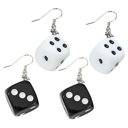 Holibanna Ohrringe Damen Punk Anhänger Hängende Ohrstecker Für Frauen Kreative Schwarze Und Weiße Ohrhänger Schmuck Holibanna Ohrringe Damen Punk Anhänger Hängende Ohrstecker Für Frauen Kreative Schwarze Und Weiße Ohrhänger Schmuck von Holibanna