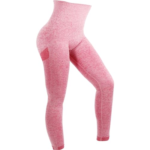 Holibanna Hochtaillierte Fitness Leggings Für Damen Bequeme Und Atmungsaktive Yogahosen Für Sport Yoga Und Fitness Figurbetontes Design Vielseitig Einsetzbar Modisch von Holibanna