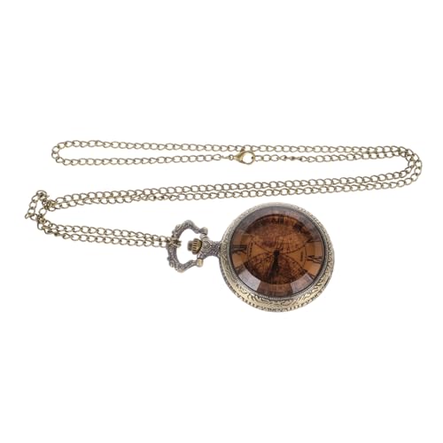 Holibanna Vintage Taschenuhr Mit Kette Klassische Taschenuhr Kleine Uhren Für Damen Und Herren Für Alltag Und Partys von Holibanna