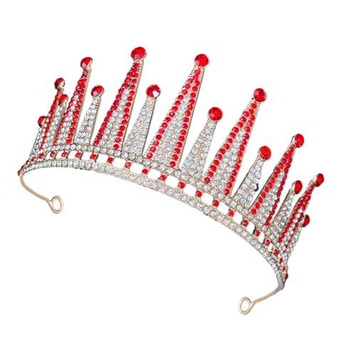 Holibanna Luxuriöse -krone Mit Funkelnden Strasssteinen Für Hochzeiten Geburtstagsfeiern Und Besondere Anlässe Für Prinzessinnen Und Brautmode von Holibanna