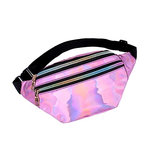 Holibanna Damen Handytasche Zum Umhängen Brusttasche Glänzende Taillentasche Multifunktionale Hüfttasche Aufbewahrungstasche Für Reisen Wandern Radfahren Holibanna Damen Handytasche Zum Umhängen Brusttasche Glänzende Taillentasche Multifunktionale Hüfttasche Aufbewahrungstasche Für Reisen Wandern Radfahren von Holibanna
