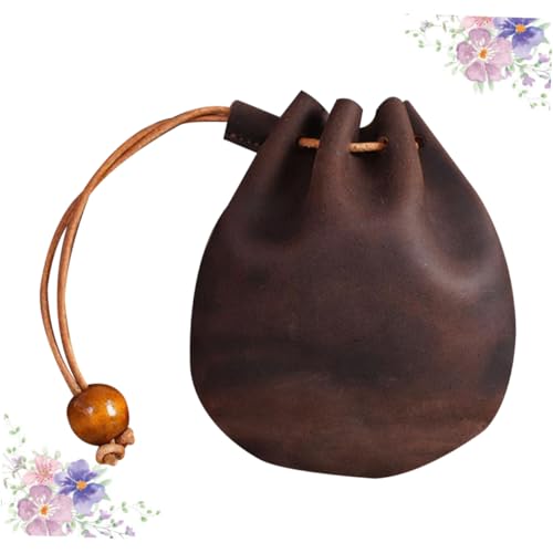 Holibanna Niedliche Mini-Ledertasche Schlichtes Design Multifunktionale Schlüsseltasche Wechseltasche Geldbörse Für Den Täglichen Gebrauch von Holibanna