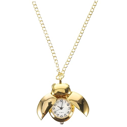 Holibanna Beetle Taschenuhr Halskette Für Damen Retro Anhängeruhr Mit Kreativem Käferdesign Stilvolles Schmuckstück Für Besondere Anlässe Und Alltägliche Outfits Holibanna Beetle Taschenuhr Halskette Für Damen Retro Anhängeruhr Mit Kreativem Käferdesign Stilvolles Schmuckstück Für Besondere Anlässe Und Alltägliche Outfits von Holibanna