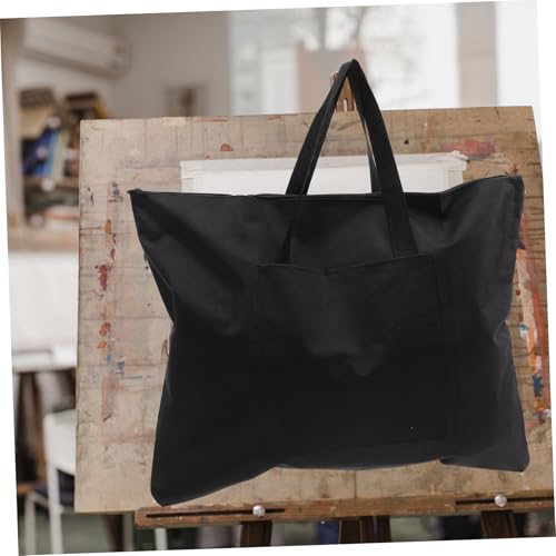 Holibanna wasserdichte Kunsttasche für Zeichenbretter Robuste Malertasche mit Kurzem und Langem Tragegriff Großer Aufbewahrungsbeutel für Künstler Skizzen Pinsel und Malutensilien von Holibanna