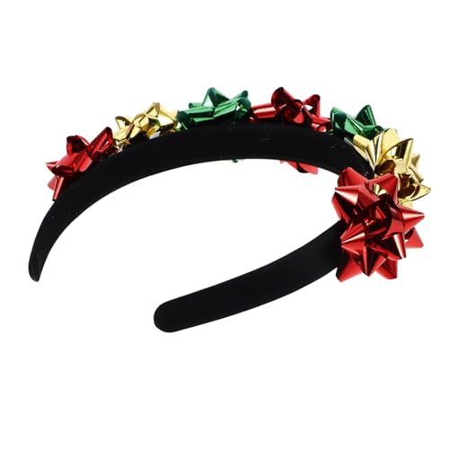 Holibanna Weihnachts-haarreif Mit Funkelnden Blumen Festliches Stirnband Für Neujahr Und Weihnachten Accessoire Für Partys Und Feiern Komfortable Passform Für Stundenlangen Tragekomfort von Holibanna