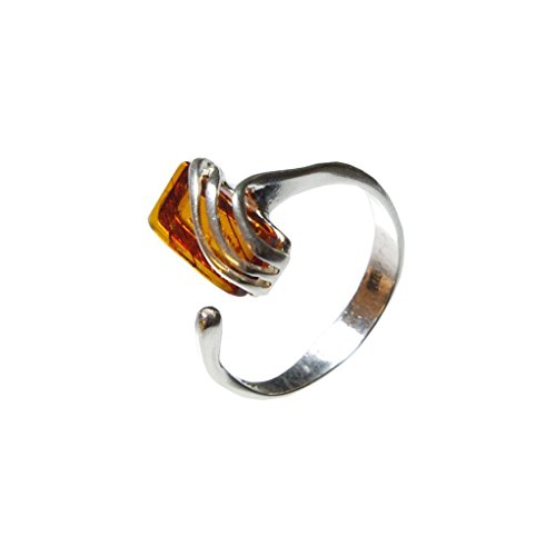 HolidayGiftShops Rechteckiger Verstellbarer Ring Nina von HolidayGiftShops