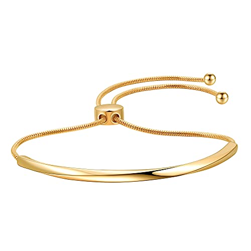 HolidayQbee Armband Damen Gold, Bettelarmband Gold, Hypoallergen & Langlebig, Modernes Design für Damen, Geschenkidee für Besondere Anlässe HolidayQbee Armband Damen Gold, Bettelarmband Gold, Hypoallergen & Langlebig, Modernes Design für Damen, Geschenkidee für Besondere Anlässe von HolidayQbee
