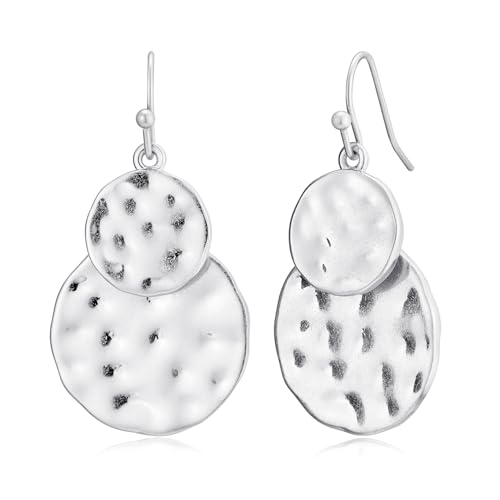 HolidayQbee Silber Ohrringe Damen – Elegante Hängende Ohrringe mit Zweifachem Design, Modernes Accessoire für Jeden Anlass, Geschenk für Frauen HolidayQbee Silber Ohrringe Damen – Elegante Hängende Ohrringe mit Zweifachem Design, Modernes Accessoire für Jeden Anlass, Geschenk für Frauen von HolidayQbee