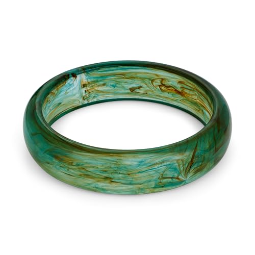 HolidayQbee Armreif Damen Eleganter Resin Armreif für Damen mit Marmoriertem Design, Hypoallergen, Langlebig, Ideales für Besondere Anlässe & Tägliches Tragen HolidayQbee Armreif Damen Eleganter Resin Armreif für Damen mit Marmoriertem Design, Hypoallergen, Langlebig, Ideales für Besondere Anlässe & Tägliches Tragen von HolidayQbee