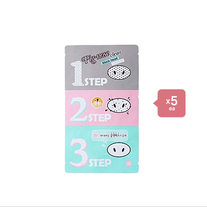 Holika Holika - Pig-nose Clear Black Head 3-Step Kit - 1 Treatment (5ea) Set von Holika Holika