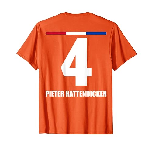 Holland Sauf Trikot Herren Hattendicken Saufnamen T-Shirt von Holland Sauf Trikot - Niederlande Trikot Merch
